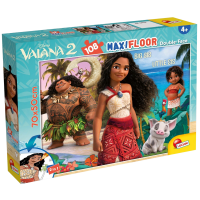 Disney Vaiana 2  Двострана сложувалка 108 парчиња